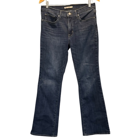 Levi's Women's 315 Shaping Boot Cut Jeans Size 30 Mid Rise Medium Wash Jeans - Picture 3 of 16